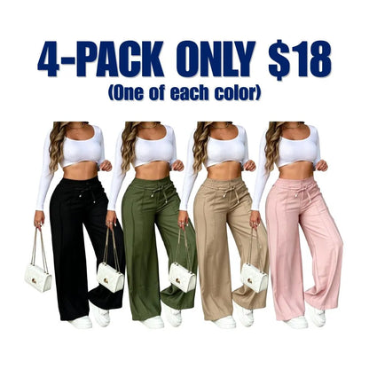 Women's Wide Leg Casual Pants