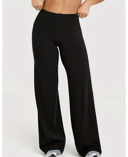 Women's  Wide Leg High Waist Sporty Casual Sweatpants with Pockets